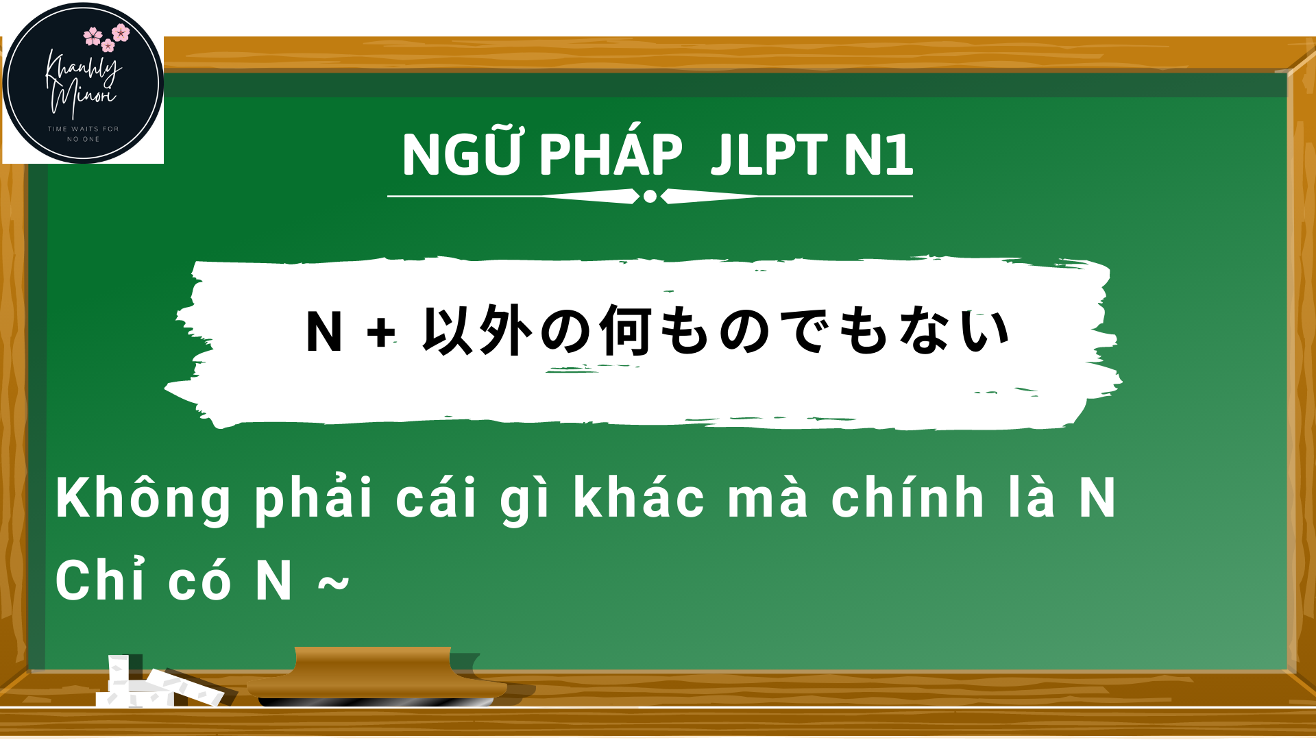 Ngữ pháp JLPT N1